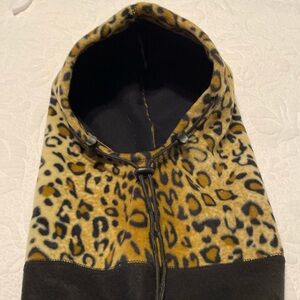 Warm Hood with attached Neck warmer. Unisex.